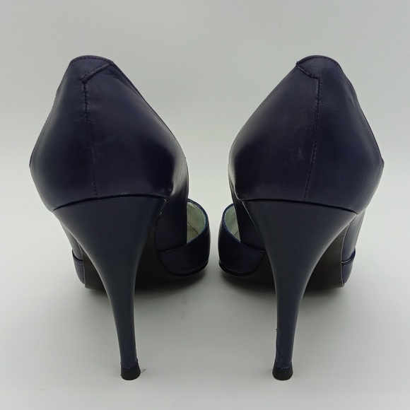 🌟 NEW IN BOX Vintage 40s Rene Caovilla Plum Pump with Box - Picture 7 of 15